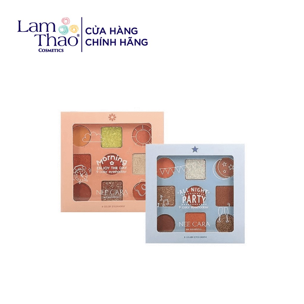 Bảng Phấn Mắt Nee Cara 9 Color Eyeshadow
