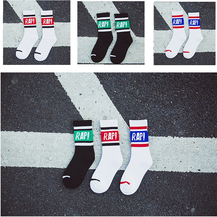 Tất thể thao chơi bóng rổ phong cách hàn quốc