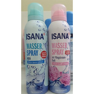 Xịt khoáng isana - đức 150ml