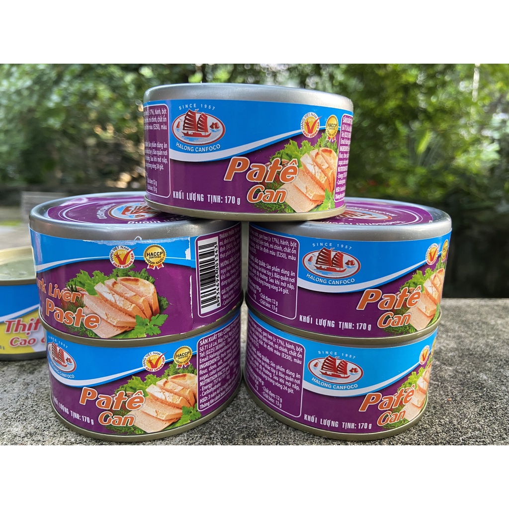 Pate Gan Halong Canfoco 170g