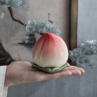 Hũ đựng trà quả đào