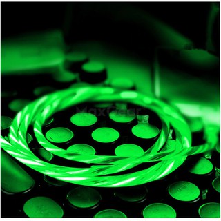 Led USB Cable Flash Light Up Data Line Mobile phone Charger for Android Type-C