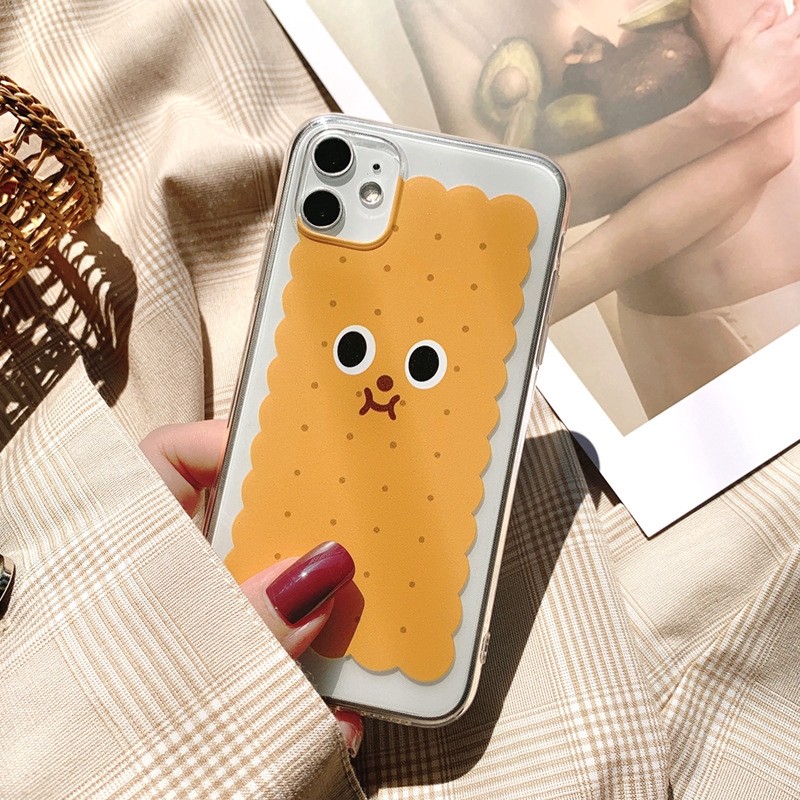 Ốp lưng iphone Ốp điện thoại in hình bánh quy hoạt họa cho Iphone 6/6plus/6S/6S plus/6/7/7plus/8/8plus/X/XS/XS Max/11 Pro Max 13 Pro Max/13/13PRO/13PROMAX/13MINI Dinuo case
