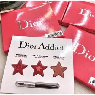 Vỉ son dior 3 ô ngôi sao