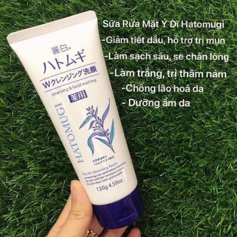 Sữa rửa mặt Naturie hạt ý dĩ NHẬT BẢN - 130g