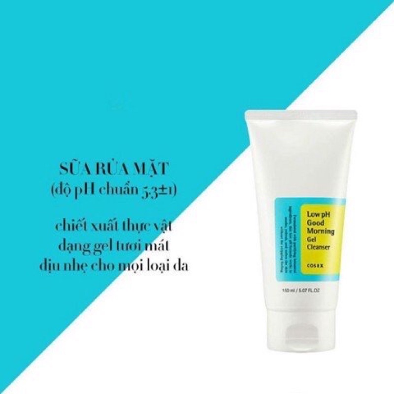 Sữa Rửa Mặt Dạng Gel Cosrx Low pH Good Morning Gel Cleanser
