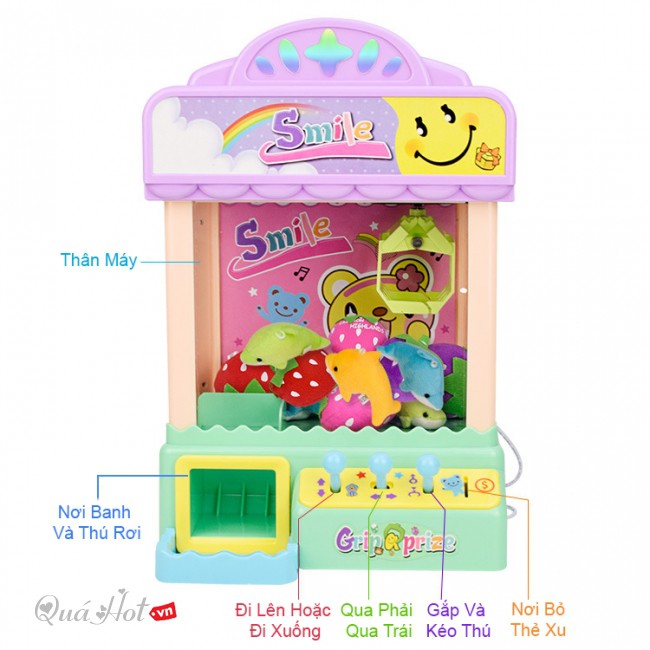 Máy Gắp Thú Bông - Smile