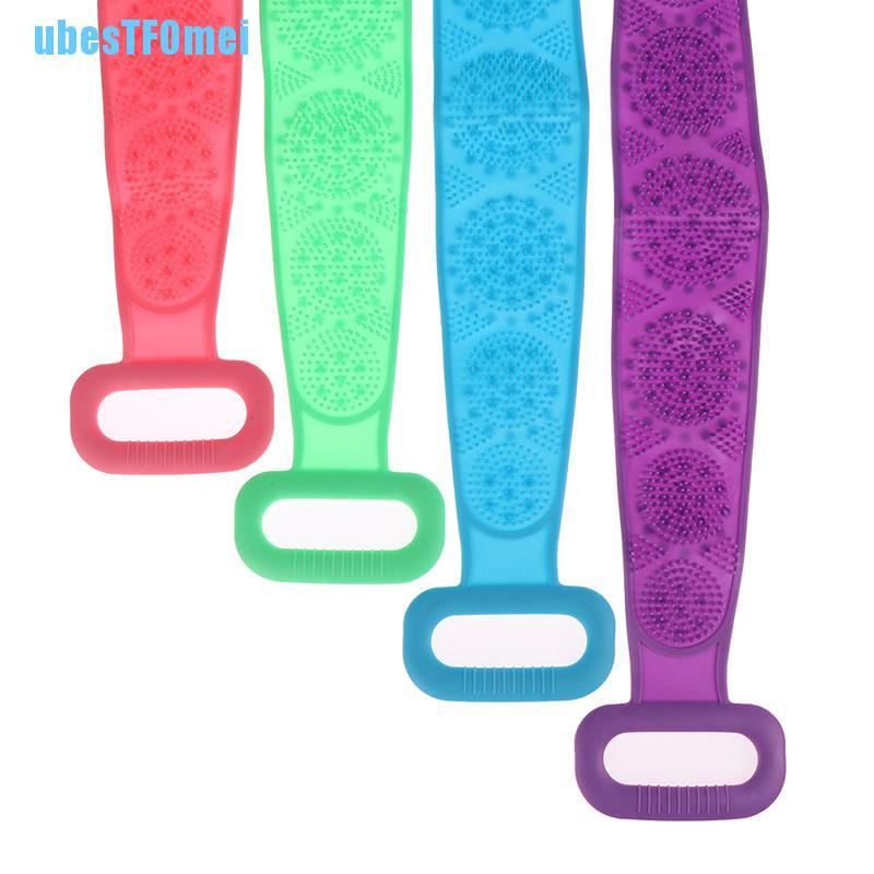 Bàn Chải Silicone Chà Lưng Massage Cơ Thể Khi Tắm