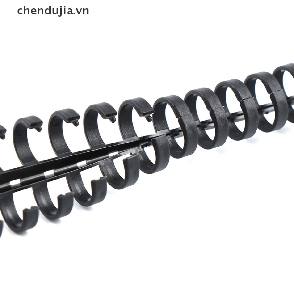 Vòng xoắn bằng nhựa đóng gáy sách 30 lỗ phù hợp cho cỡ A4/A5/A6
