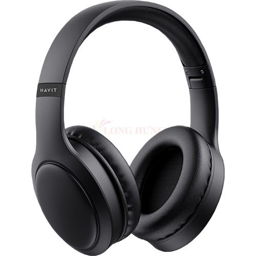 Tai nghe chụp tai Bluetooth Havit H633BT - Hàng chính hãng - Kiểu dáng cong thái học, Bluetooth v5.1, sử dụng đến 22 giờ