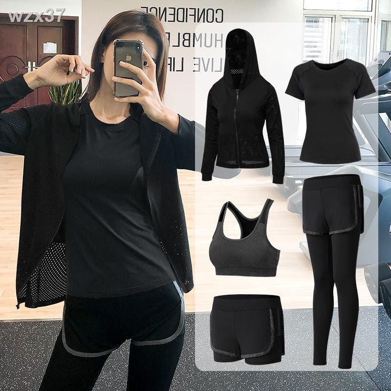 Sports Suit Set Quần áo tập yoga nữ, đồ bộ nhanh khô, khiêu vũ nữ mỏng mùa hè 2020