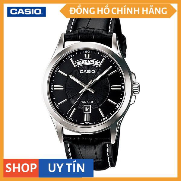 Đồng Hồ Casio Nam Dây Da MTP-1381L-1AVDF Chính Hãng [HÀNG CHÍNH HÃNG]