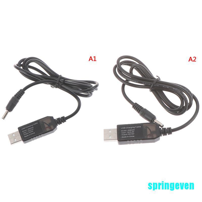 Dây Cáp Tăng Áp Usb 5v Lên Tới 9v 12v 3.5x1.35mm