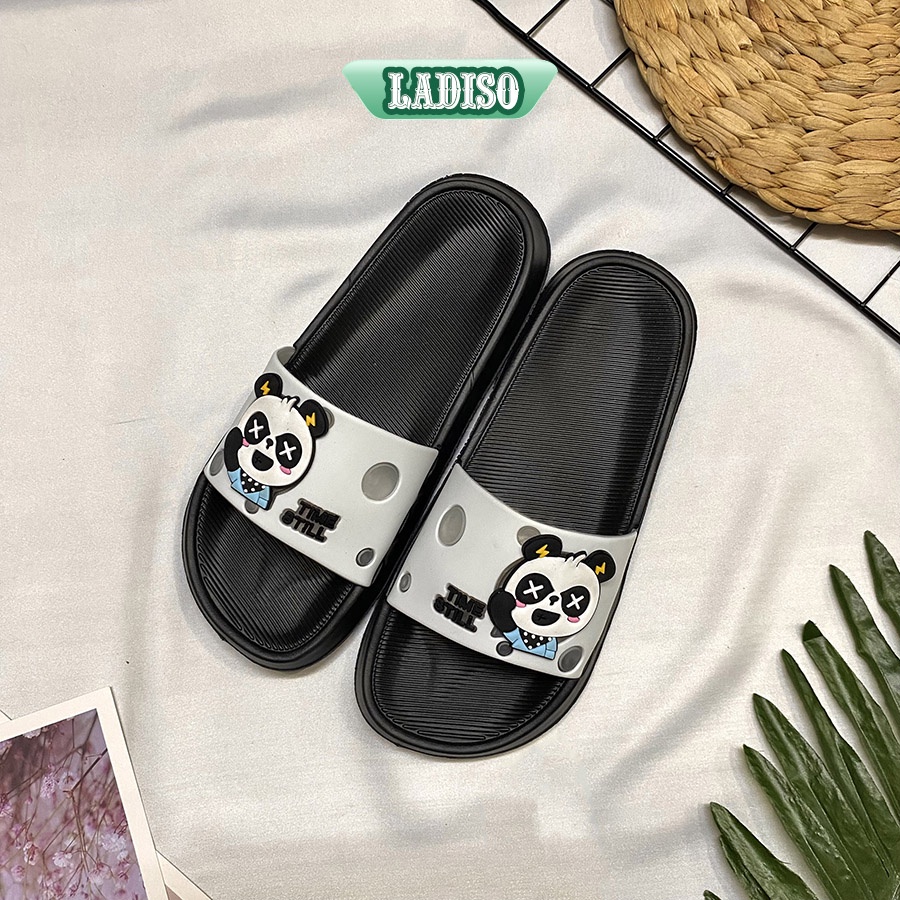 Dép nữ quai ngang hình gấy siêu dễ thương chất liệu cao cấp siêu nhẹ cực kì êm chân LADISO TT401