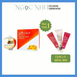 Kem face colagen tảo non mocha - Tặng Kèm Quà Tặng