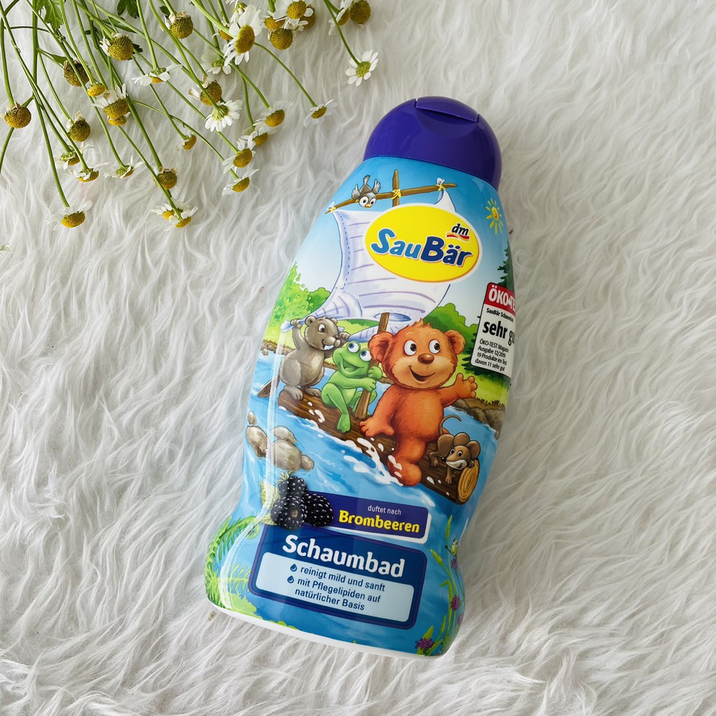 Sữa tắm bồn tạo bọt trẻ em Saubar - Kneipp