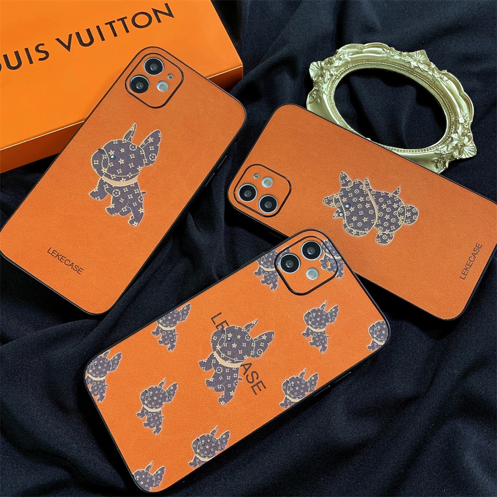 Ốp điện thoại in hình chú cún phong cách retro cho IPhone 12 11 Pro Max XS Max XR X 8 7 Plus