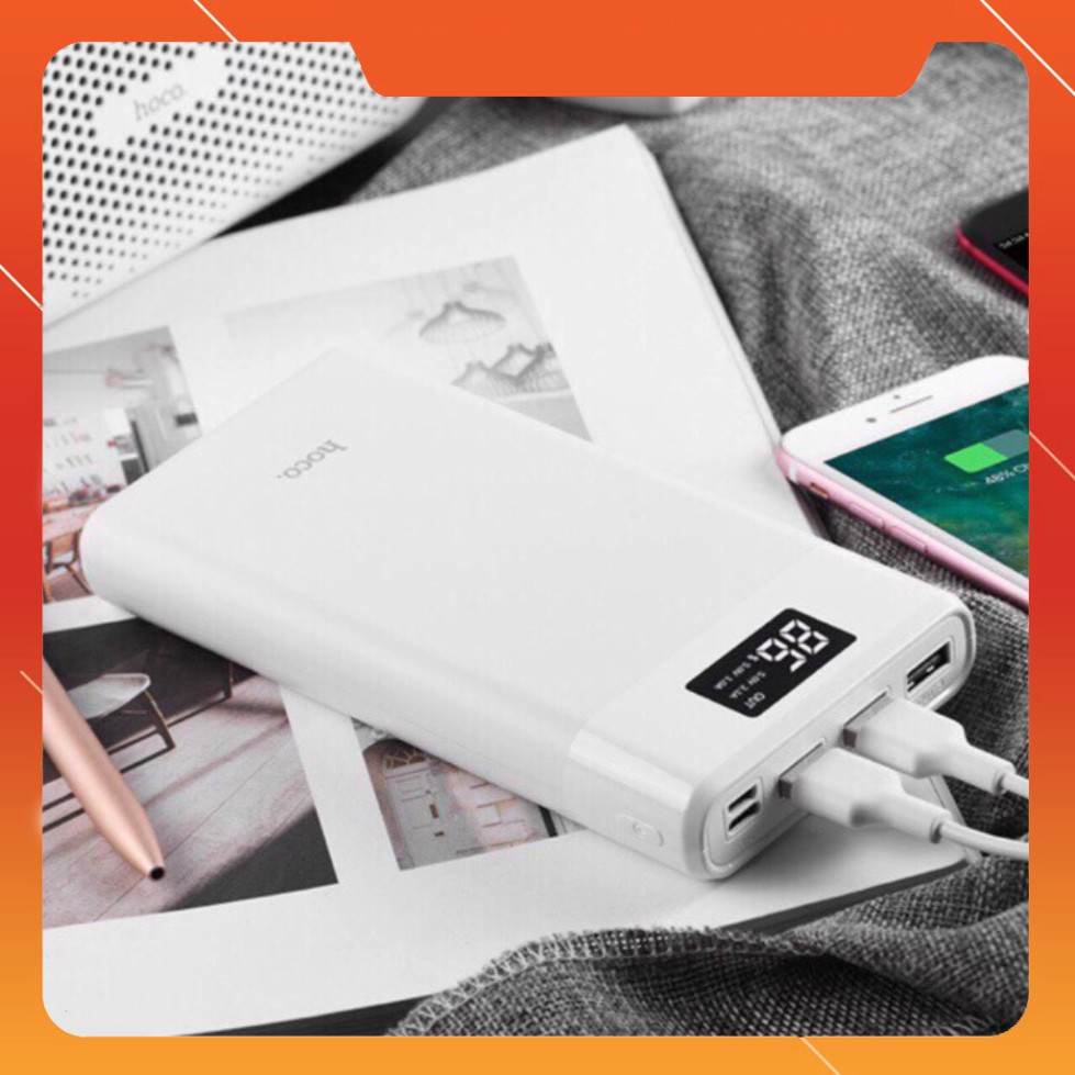 Pin Sạc Dự Phòng HoCo B35E 30.000mAh 3 Cổng Usb