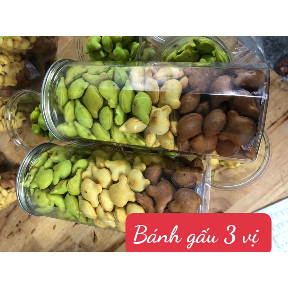 [FREESHIP] Bánh gấu mix 3 vị siêu ngon hàng loại 1 400g