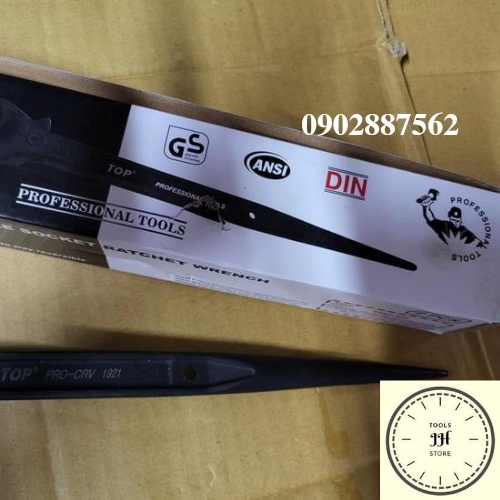 cần tuýp đuôi chuột TOP thép đen chính hãng đủ size (10mm - 41mm)