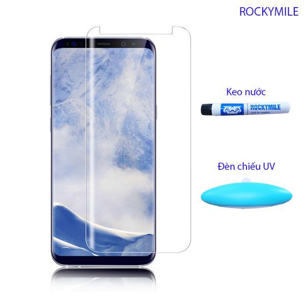 Miếng Dán Cường Lực Full Màn Keo Nước UV cho Samsung Galaxy Note 9
