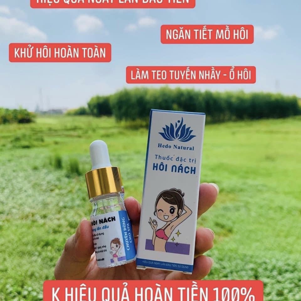 Serum Hôi Nách Hedo Natural - Khử Hôi Nách Hôi Chân Cam Kết Hiệu Quả