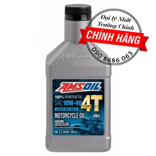 NHỚT AMSOIL 10W40 4T PERFORMANCE - DÀNH CHO XE SỐ