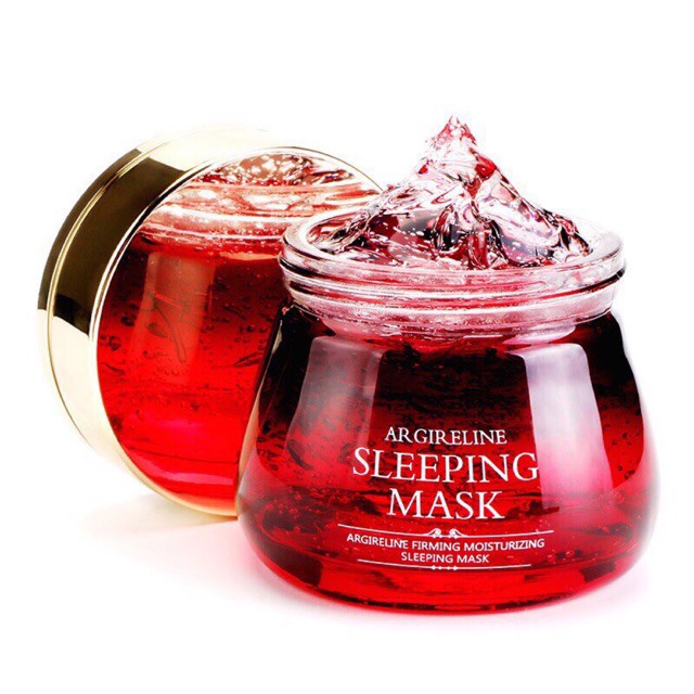 Mặt Nạ Ngủ Arbutin Argireline Sleeping Mask Xanh &amp; Đỏ cao cấp
