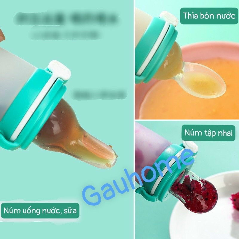 TÚI NHAI ĂN DẶM CHO BÉ, SET 3 MÓN