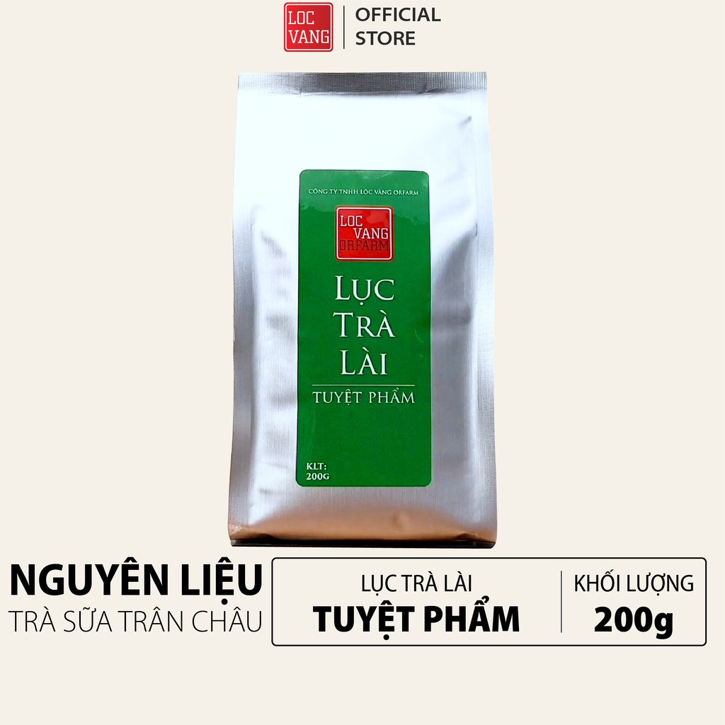 Lục Trà Lài, Lục Trà Nhài Nguyên Liệu Làm Trà Sữa Trân Châu Đường Đen, Trà Thái Xanh Thái Đỏ 200g