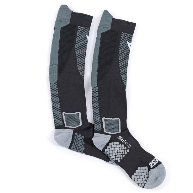 Tất Vải D-CORE HIGH SOCK- BLACK / ANTHRACITE Chính Hãng Dainese