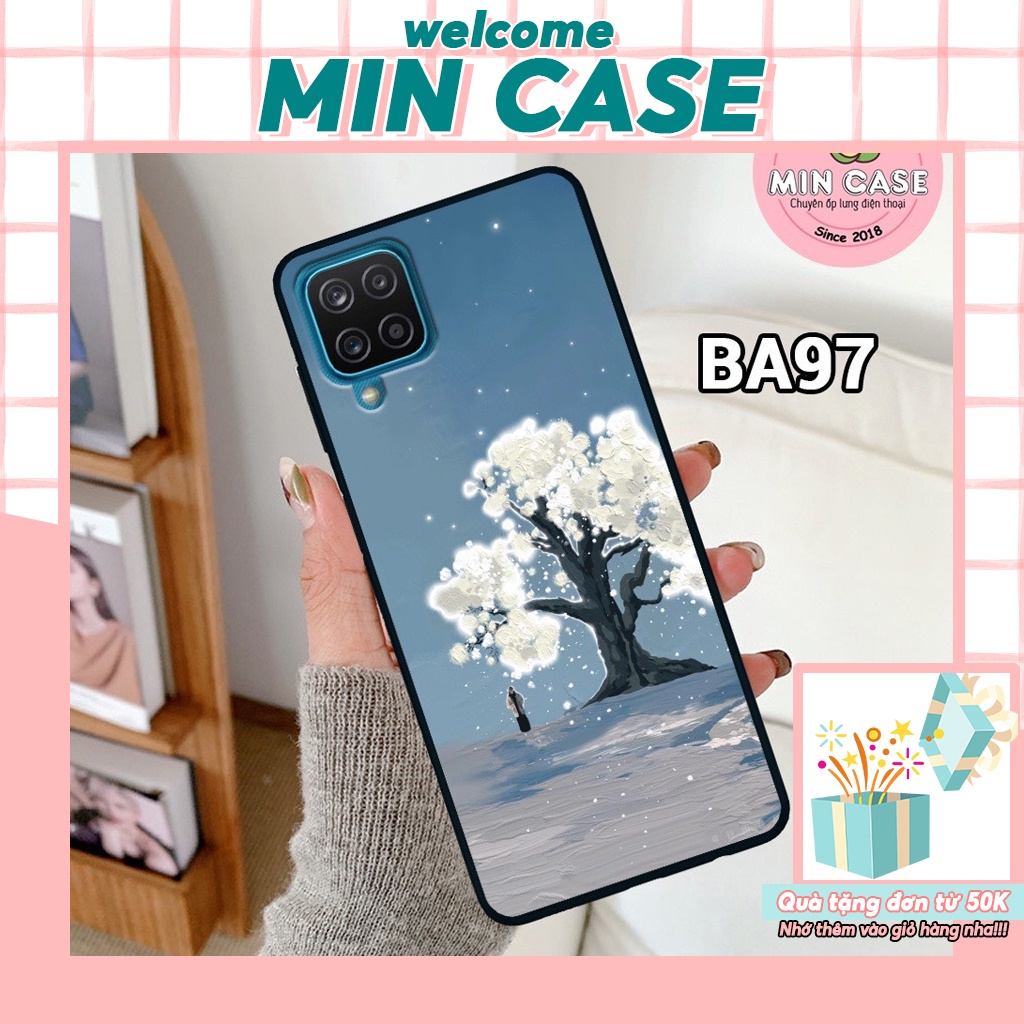 Ốp lưng SAMSUNG GALAXY A12 - M12 - M22 - M32 4G - A22 4G - A22 5G - Ốp lưng Samsung in hình hoa nhẹ nhàng, vintage