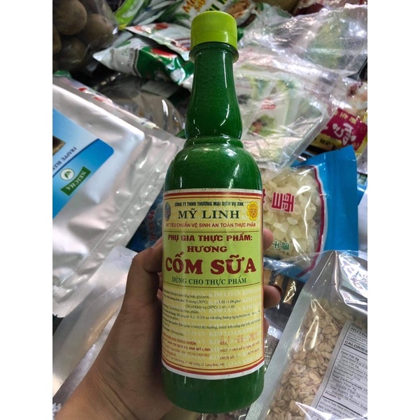 Tinh dầu cốm, hương cốm sữa 500ml