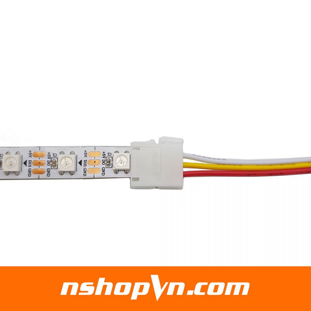 Jack nối LED 3P - 10cm , jack 3p  chuyên dụng để nối các lọa led 3P như WS2812 WS2811