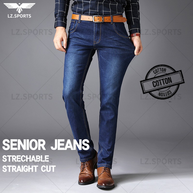 Quần Jean Senior Eagllage Cho Nam Th8010 Pro Màu Xanh Lam