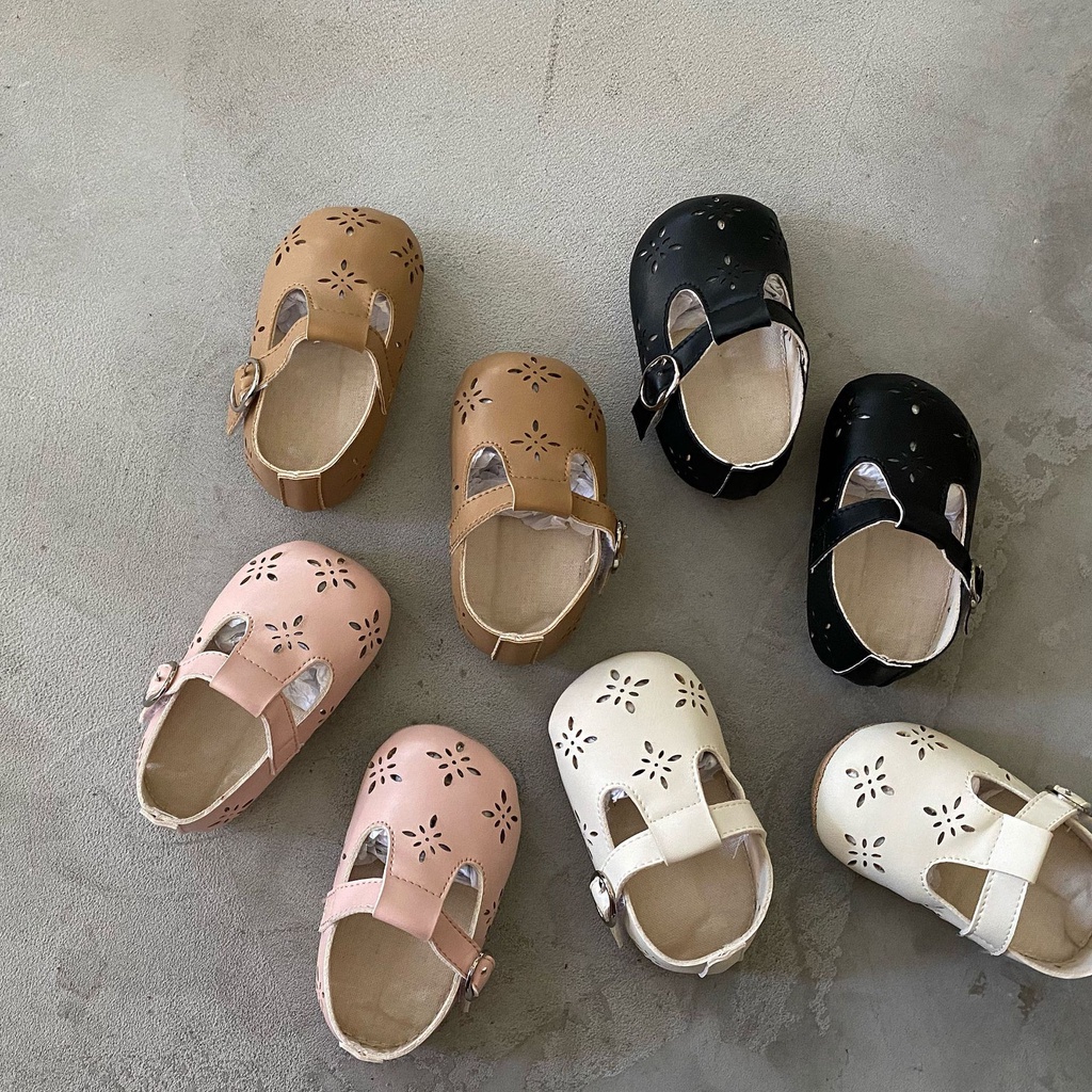 Giày tập đi cho bé chống trơn trượt 4 màu 809