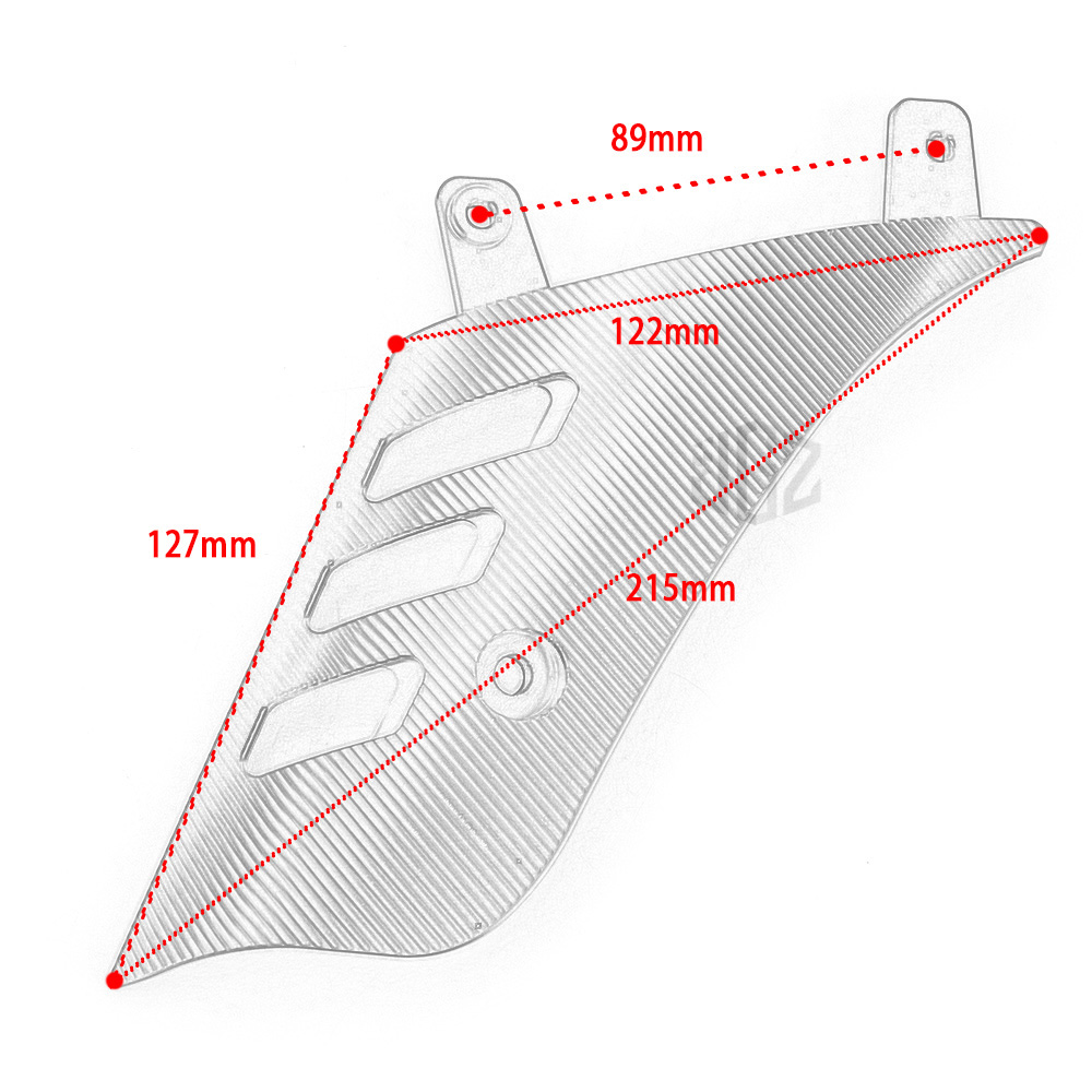 Nắp bảo vệ cản trước cho xe máy Piaggio Vespa GTS 125 150 200 300 2013-2022