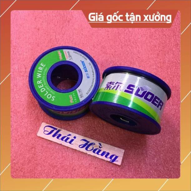 . Thiếc hàn SOLDER xịn 1 li /200 gam giá 1 cuộn ..