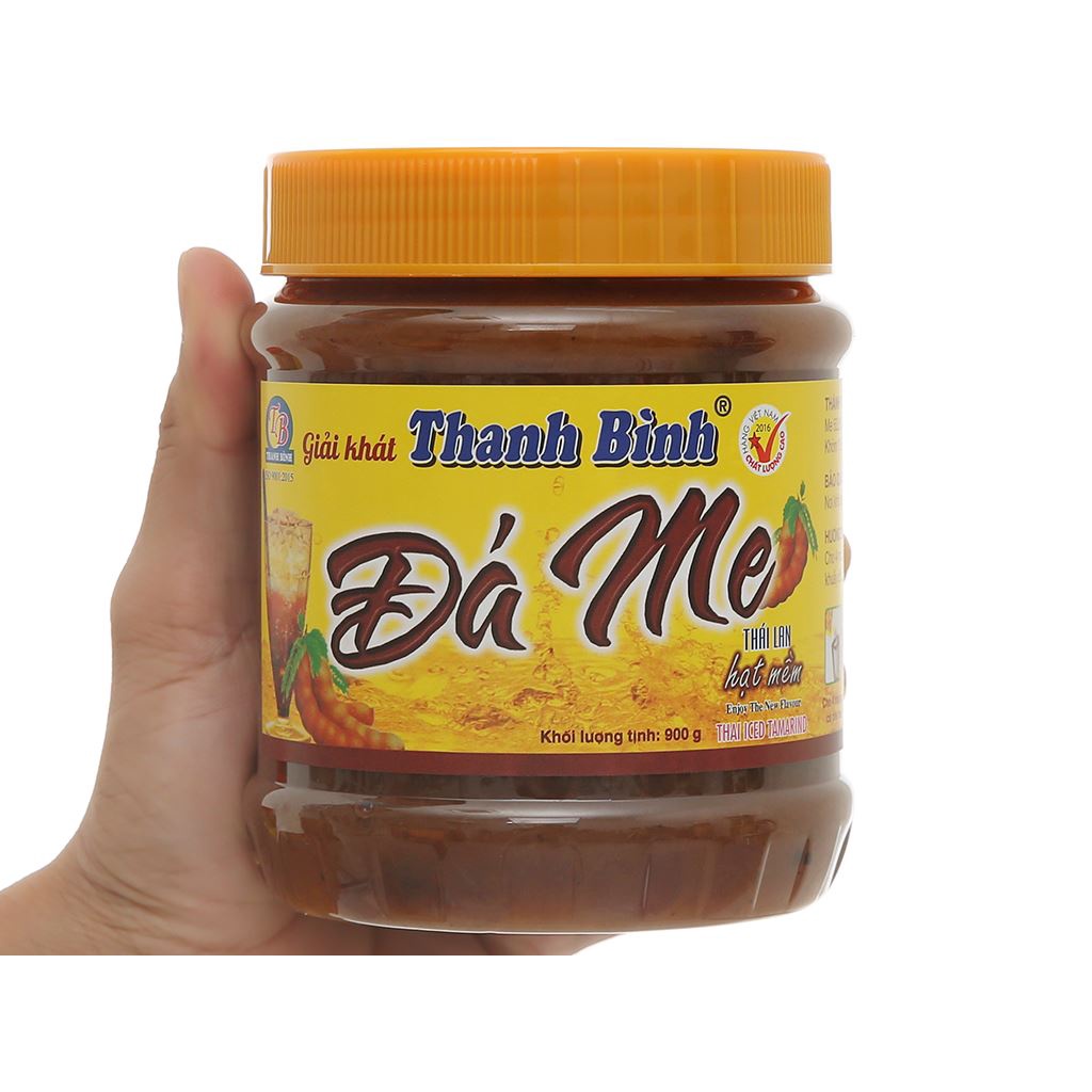 Đá me Thanh Bình hạt mềm thơm ngon giải nhiệt, hũ 900gr