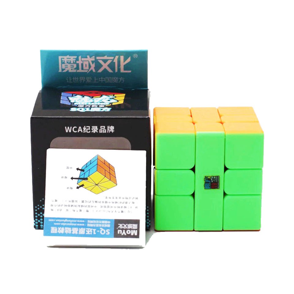 Rubik Biến Thể MoYu MeiLong Square-1 MYSQ1 Stickerless MFJS