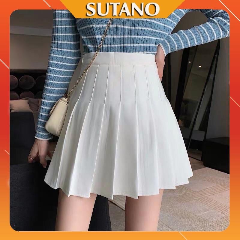 Chân Váy Xếp Ly Tennis Dáng Ngắn Xoè Có Lót Quần Trong Lên From Xinh VNXK B80