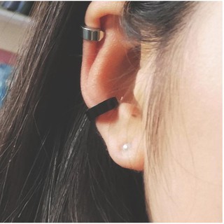Kẹp vành tai bản dày khuyên tai nam nữ Unisex