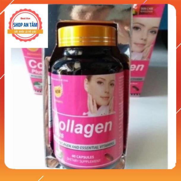 Collagen Plus (Hộp 60 viên)  Giúp tăng khả năng đàn hồi, phục hồi da lão hóa | BigBuy360 - bigbuy360.vn