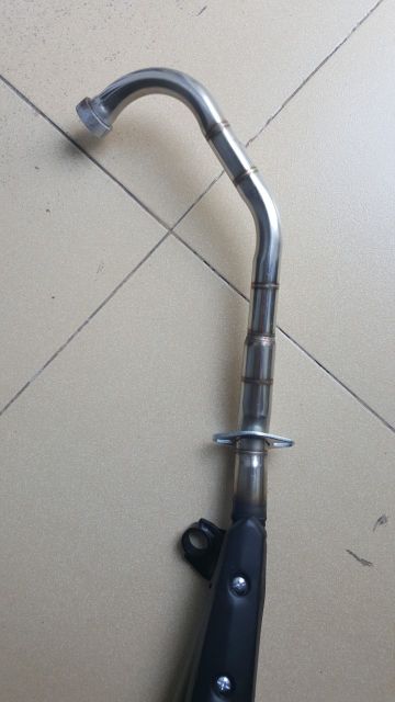 Pô exciter 135 giả zin tiếng êm và móc nỉ hơi cổ inox 27