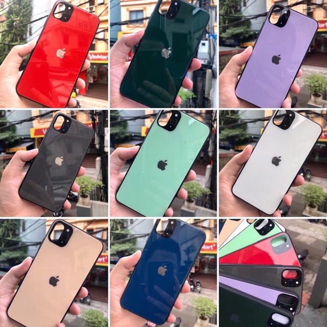 Ốp kính độ lên iphone 11 pro max  6/6+/7+/X/Xsmax