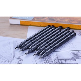 Bút Lẻ Vẽ Nét Mỹ Thuật  STA có 9 size ngòi