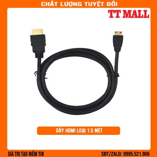 Dây HDMI 1,5m TRÒN Full HD - cable HDMI 1,5m