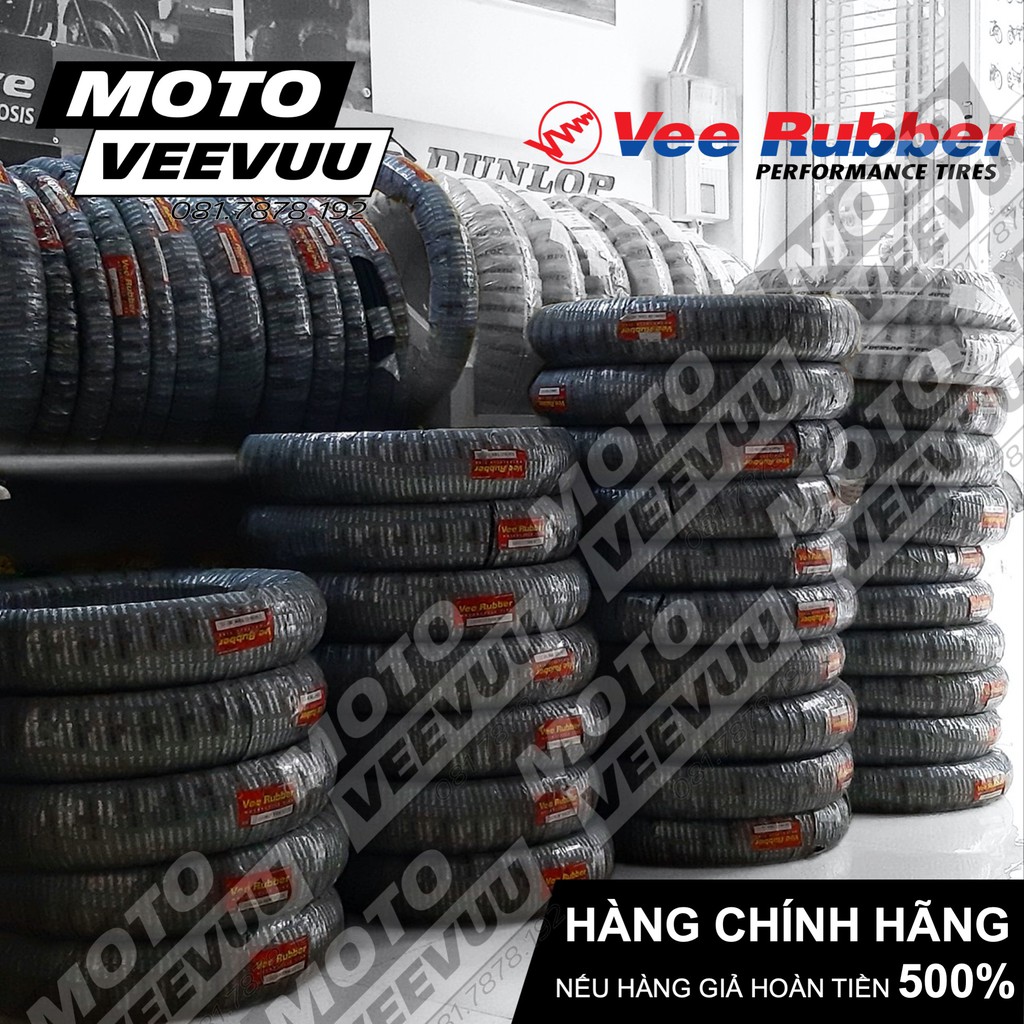 Lốp vỏ xe máy Vee Rubber 130/80-16 TL VRM224 (Lốp không ruột VeeRubber)