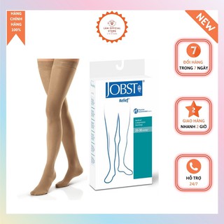 Vớ y khoa, vớ giãn tĩnh mạch đùi JOBST RELIEF TH OT SIL chuẩn áp lực 20-30mmhg VYKJOBRELIEF