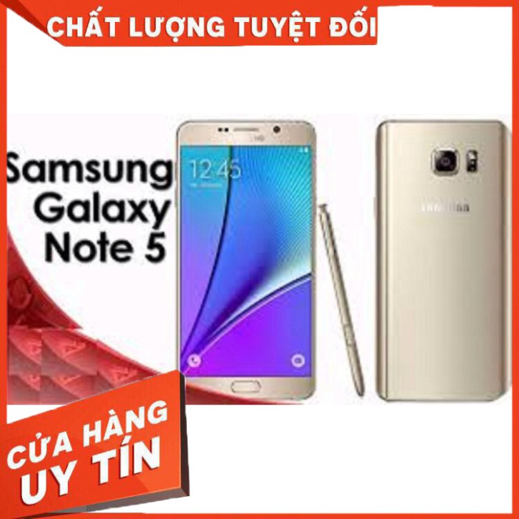 [ SIÊU GIẢM GIÁ  ] [RẺ VÔ ĐỊCH] điện thoại SAMSUNG GALAXY NOTE 5 64gb ram4 HÃNG - Chiến Game mượt SHIP TOÀN QUỐC